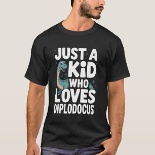 Diplodocus Dinosaurus Paleontologie Paleontoloog D T-shirt