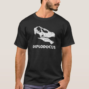 Diplodocus Fossil Skull Dinosaur Botten Diplodocus T-shirt