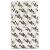 diploma afstuderen op wit klein cadeauzakje (Achterkant)