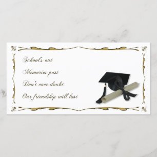 Diploma- en graduatieclap (Mortar Board) Aankondiging
