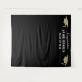 Diploma-feest achtergrond foto prop wandkleed (Voorkant (horizontaal))