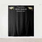 Diploma-feest achtergrond foto prop wandkleed (Voorkant)