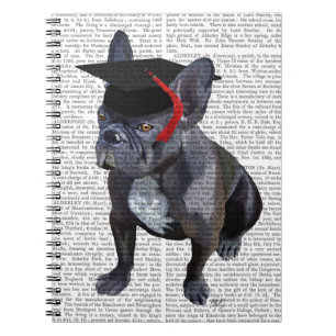 Diploma Franse Bulldog Notitieboek
