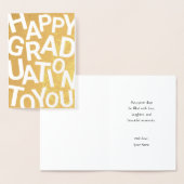Diploma kaart met door elkaar gehusselde letters, (Display)