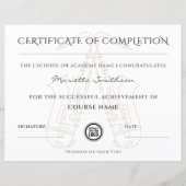 Diploma Moderne Saxofoon Cursus Behaald (Voorkant)