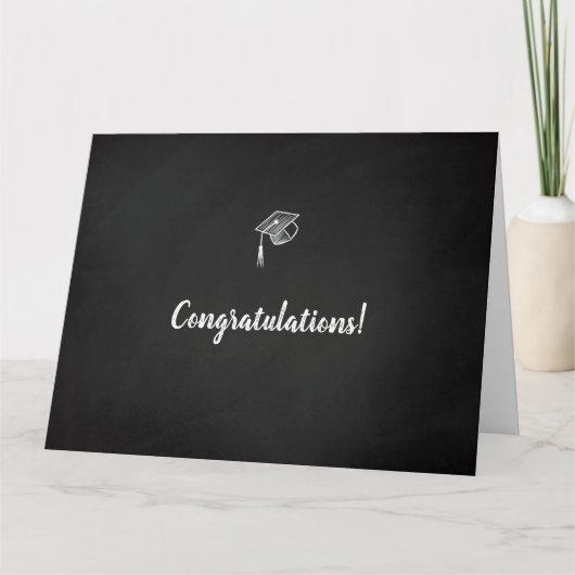 Diploma schoolbord kaart (Voorkant)