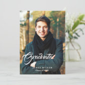 Diploma-uitnodiging Kaart (Staand voorkant)