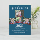 Diploma-uitreiking aankondiging (Staand voorkant)