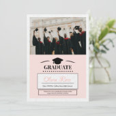 Diploma-uitreiking Aankondiging Sjabloon (Staand voorkant)