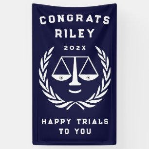 Diploma uitreiking banner rechten faculteit gefeli