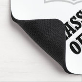 Diploma-uitreiking muts muismat (Hoek)