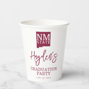 Diploma-uitreiking New Mexico State University Papieren Bekers
