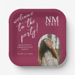 Diploma-uitreiking New Mexico State University Papieren Bordje