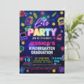 Diploma uitreiking peuterspeelzaal/kleuterschool kaart (Staand voorkant)