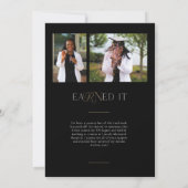 Diploma-uitreiking uitnodiging verpleegkunde oplei (Achterkant)