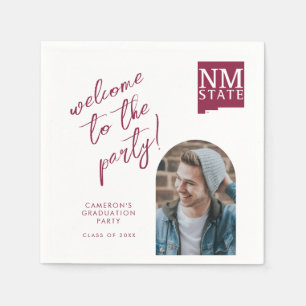 Diploma-uitreiking Universiteit van New Mexico Sta Servet