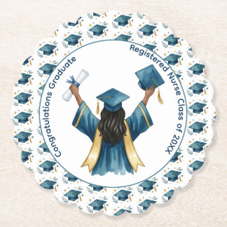 Diploma-uitreiking Verpleegkundige Kartonnen Onderzetters