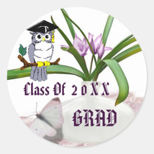 Diploma-uitreikingen Ronde Sticker