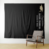 Diploma-uitreikingsfeest Backdrop Foto Prop Wandkleed (In Situ (horizontaal))