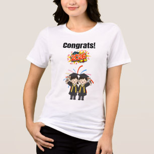 Diplomafeest klas van 2026 Tri-Blend shirt