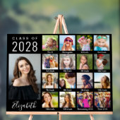 Diplôme à travers les ans 17 Photo Script Noir (Neutre)