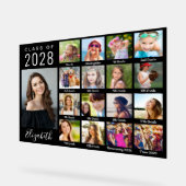 Diplôme à travers les ans 17 Photo Script Noir (Angle)