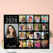 Diplôme à travers les ans 17 Photo Script Noir (Mariage)