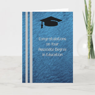 Diplôme associé en éducation Carte bleue