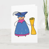 Diplômé Avec Diplôme Cartes De Voeux (Devant)