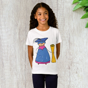 Diplômé Avec Un Diplôme Filles T-shirt