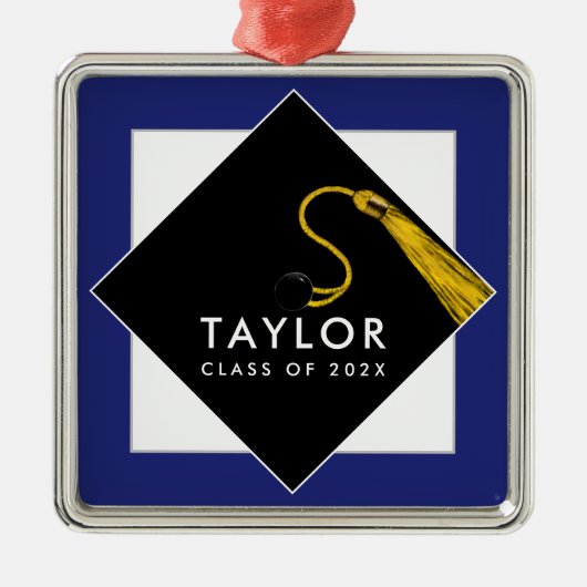 Diplôme Cadeau en métal ornement (Devant)