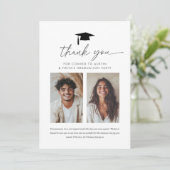 Diplôme conjoint 2 Carte de remerciements photo (Debout devant)