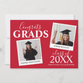 Diplôme conjoint | 2 Invitation photo (Devant)