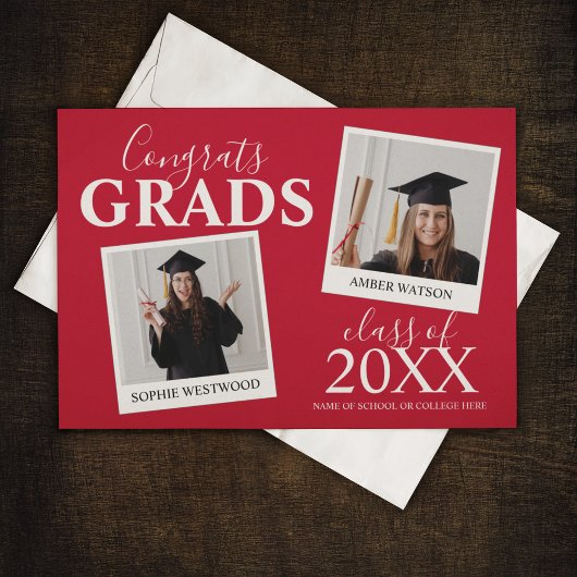 Diplôme conjoint | 2 Invitation photo