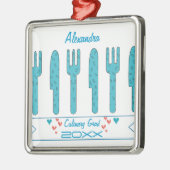 Diplômé culinaire Vacances de Noël Ornements (Gauche)