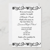 Diplôme de 2010 Invitations (Dos)