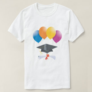 Diplôme de Casquette diplômé Ballons T-shirt