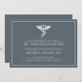 Diplôme de chiropraticien|Retraite Invitation (Devant / Derrière)