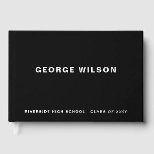 Diplôme de fin d'études du secondaire noir personn