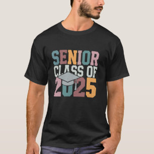 Diplômé de la promotion 2025 du lycée T-shirt dos
