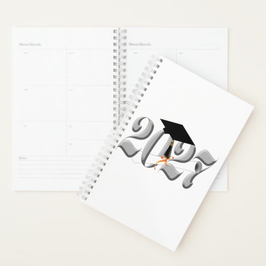 Diplômé de la promotion Argent Classique 2027 (Devant avec enveloppe)