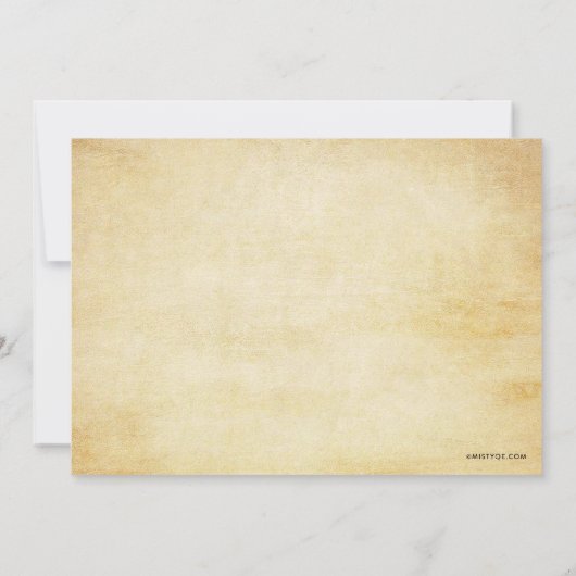 Diplôme de style Faire-part (Dos)