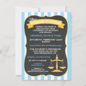 Diplôme d'études de droit Invitation à comparaître (Devant)