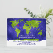 Diplôme d'études mondiales/Éloignement Invitations (Debout devant)