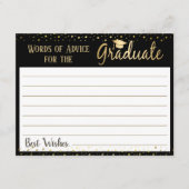 Diplôme Élégant Mots de conseil (Devant)