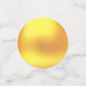 Diplôme en Bourgogne & Gold Confetti (Petit recto)