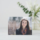 Diplôme en soins infirmiers - Carte de Faire-part  (Debout devant)