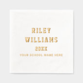 Diplômé étudiant diplômé université police de spor (Recto)