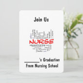 ****DIPLÔME INFIRMIER**** INVITATION (Debout devant)