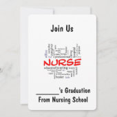 ****DIPLÔME INFIRMIER**** INVITATION (Devant)